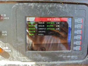 Actual usage data of the SANY SYM5353THB 52M Truck Mounted Concrete Pump